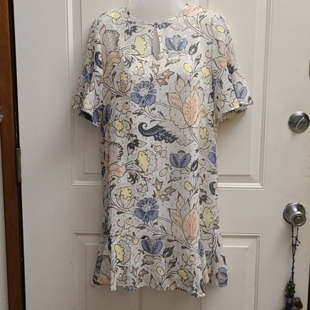 Loft Floral Dress - Picture 2 of 11